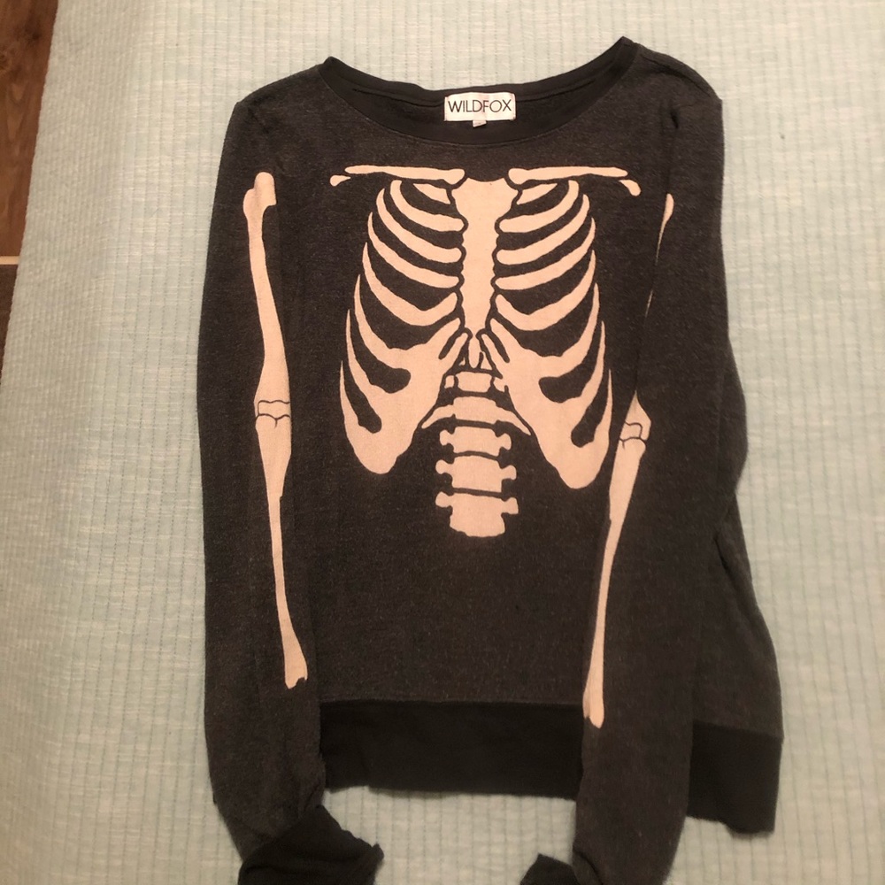 Wildfox inside out jumper